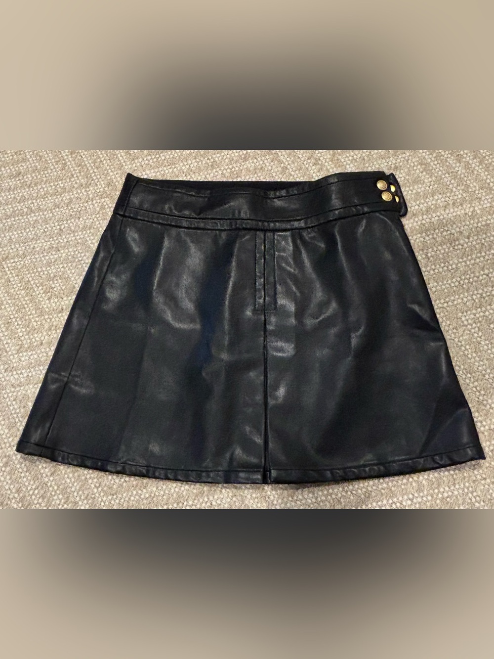 NWT J. Crew Faux Leather Skirt